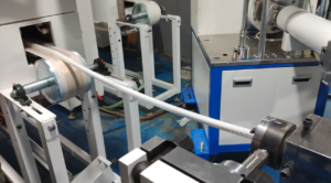 a straight silicon LED strip come out from mold